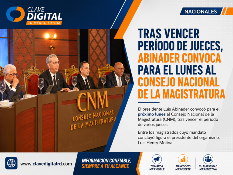 Abinader convoca al CNM tras vencer el período de once jueces de la Suprema Corte