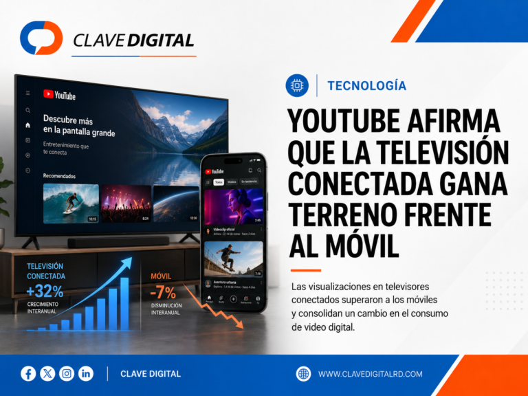 YouTube asegura que la televisión conectada gana terreno al móvil