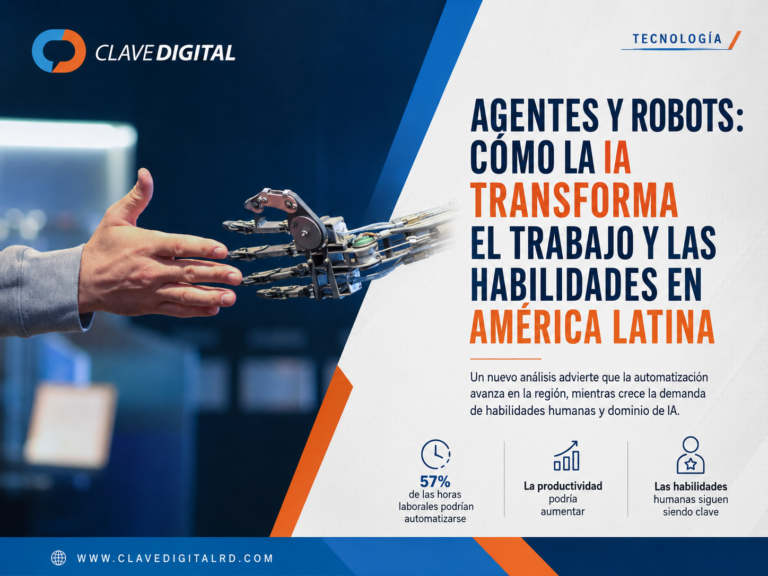 Agentes y robots: cómo la IA transforma el trabajo y las habilidades en América Latina