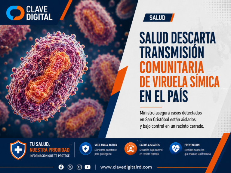Salud descarta transmisión comunitaria de viruela símica en el país