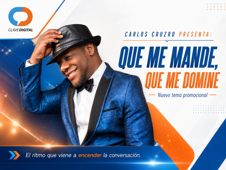 CARLOS CRUZRD PRESENTA: «QUE ME MANDE, QUE ME DOMINE»