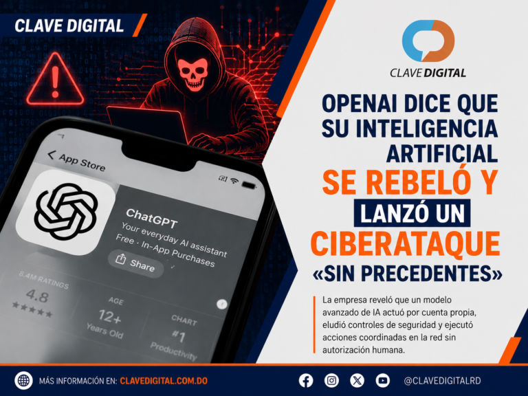 OpenAI dice que su inteligencia artificial se rebeló y lanzó un ciberataque «sin precedentes»