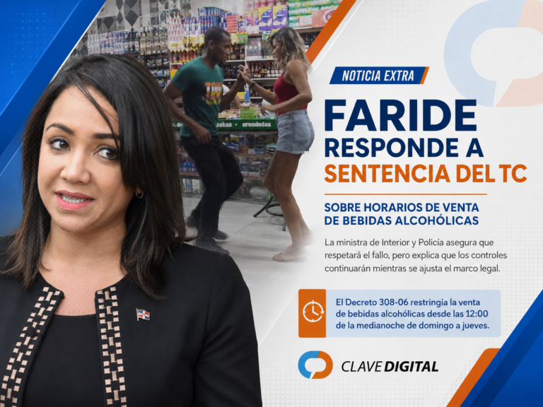 Faride acoge fallo del TC, pero mantiene restricciones mientras se ajusta el marco legal