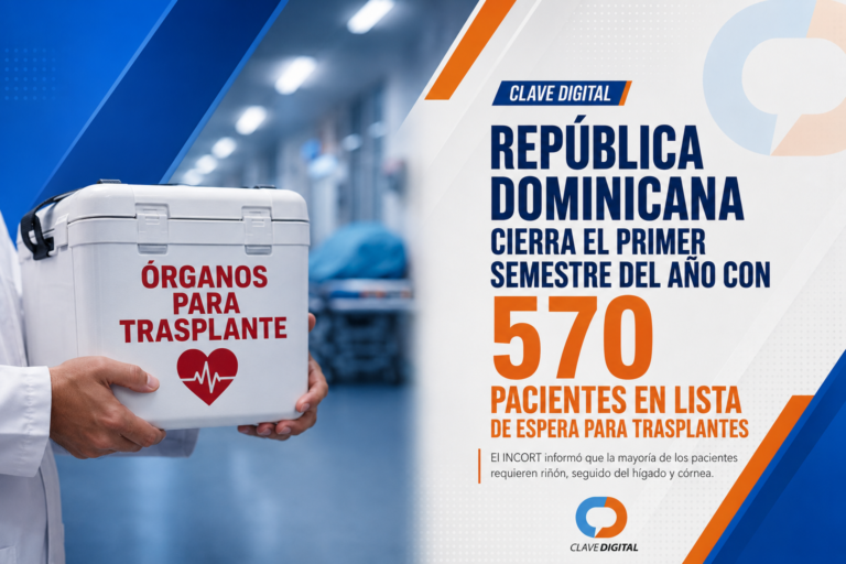 República Dominicana cierra el primer semestre del año con 570 pacientes en lista de espera para trasplantes