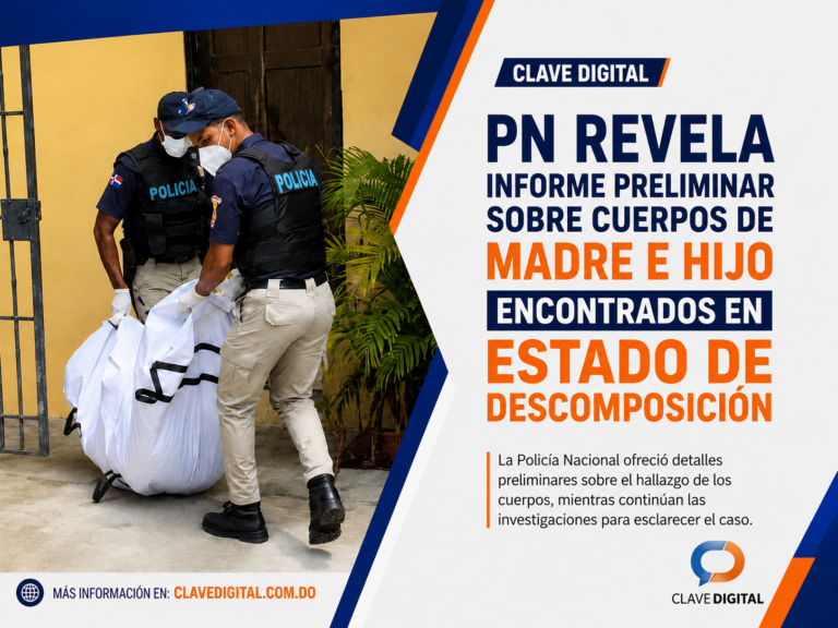 PN revela informe preliminar sobre cuerpos de madre e hijo encontrados en estado de descomposición