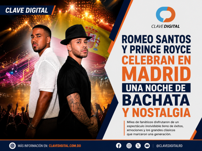 Romeo Santos y Prince Royce celebran en Madrid una noche de bachata y nostalgia