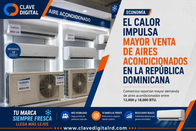 El calor dispara la venta de aires acondicionados en República Dominicana