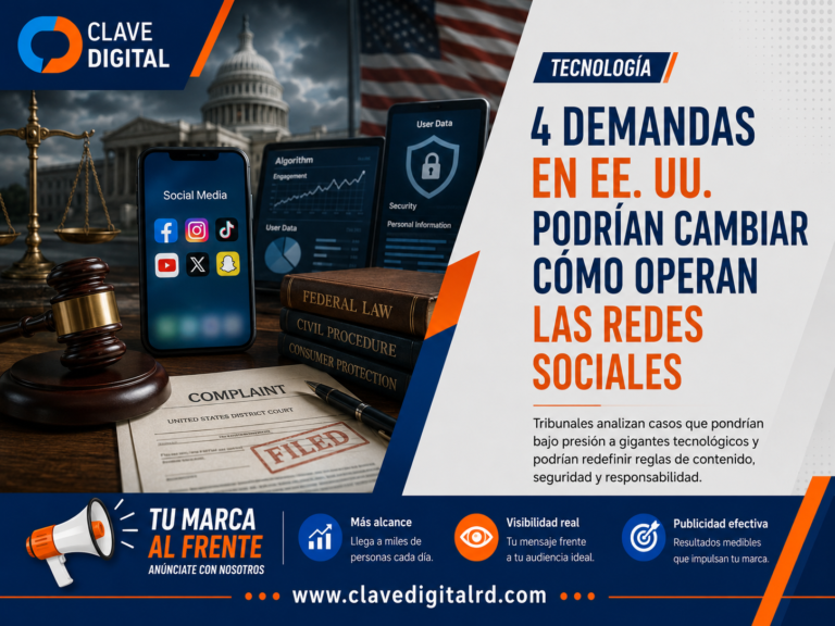 Cuatro demandas en EE. UU. podrían cambiar el funcionamiento de las redes sociales