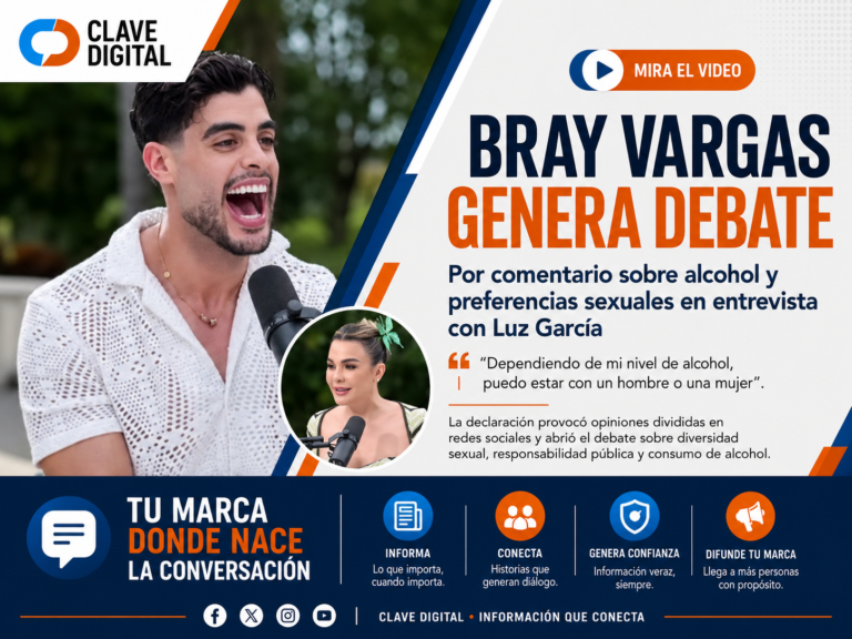 Bray Vargas genera debate tras declaraciones sobre alcohol y preferencias sexuales en entrevista con Luz García