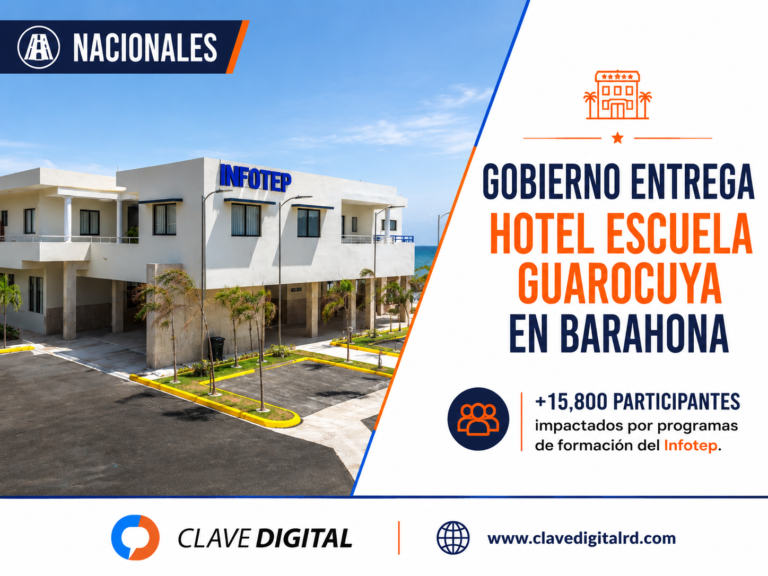 Gobierno entrega Hotel Escuela Guarocuya para fortalecer el turismo y la formación en Barahona