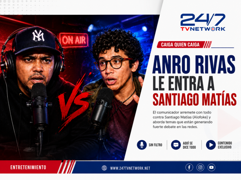 ANRO Rivas le entra a Santiago Matías en “Caiga Quien Caiga”