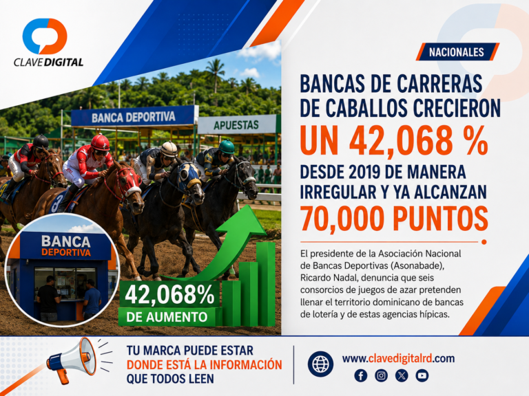 Asonabade denuncia crecimiento irregular de agencias hípicas y asegura que ya alcanzan 70,000 puntos