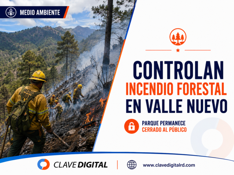 Incendio forestal en Valle Nuevo queda bajo control tras 36 horas de combate