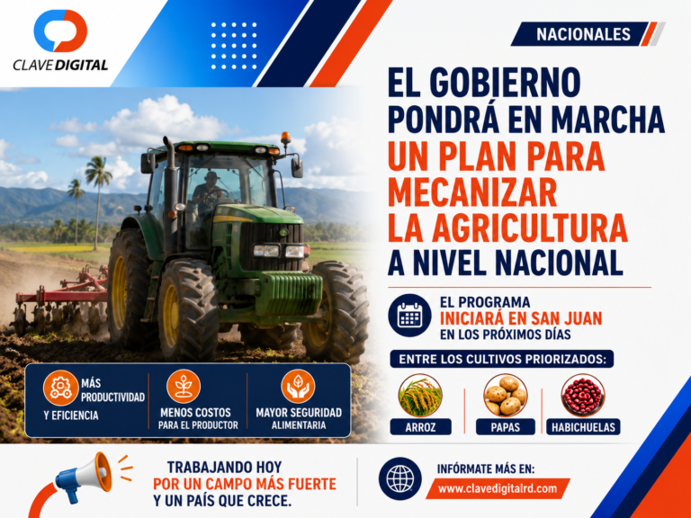 El Gobierno pondrá en marcha un plan para mecanizar la agricultura a nivel nacional