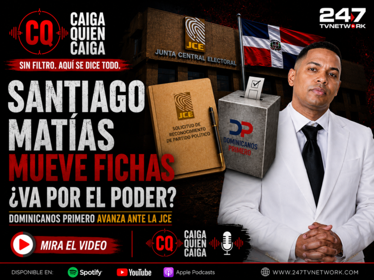 Santiago Matías avanza con “Dominicanos Primero” y da nuevos pasos ante la JCE