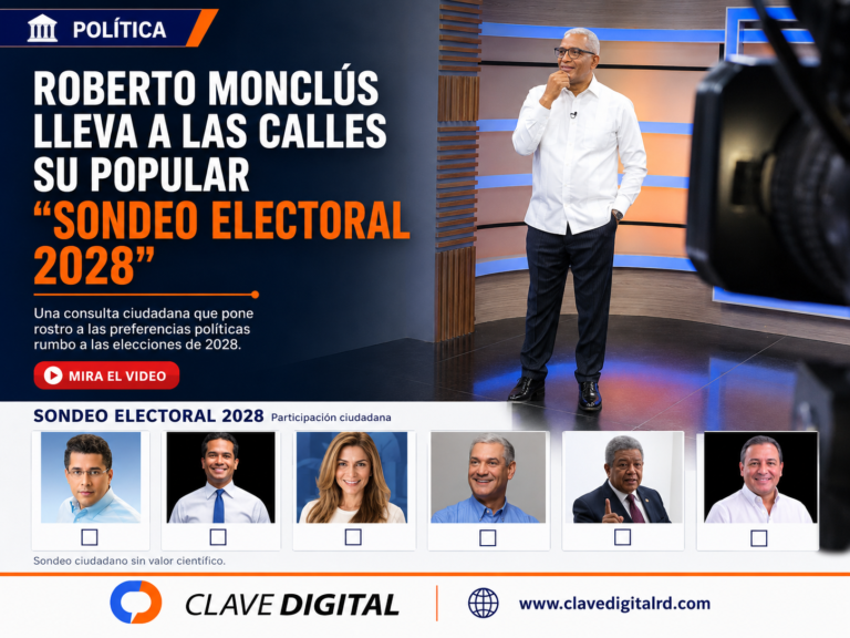 Roberto Monclús lleva a las calles su “Sondeo Electoral 2028”