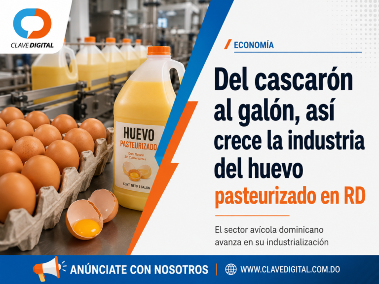 Del cascarón al galón: crece la industria del huevo pasteurizado en República Dominicana