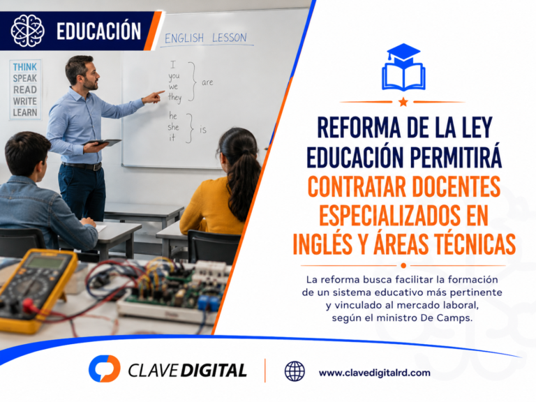 Reforma educativa abriría paso a docentes especializados en inglés y áreas técnicas