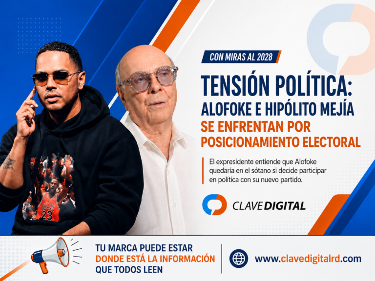 Con miras al 2028: tensión política entre Alofoke e Hipólito Mejía por posicionamiento electoral