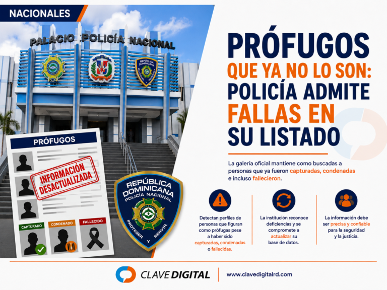Prófugos que ya no lo son: Policía admite fallas en su listado