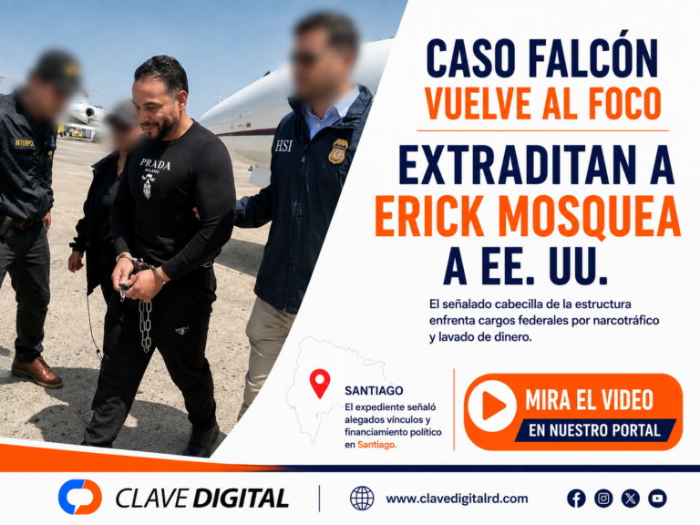 CASO FALCÓN VUELVE AL FOCO: EXTRADITAN A ERICK MOSQUEA A EE. UU.