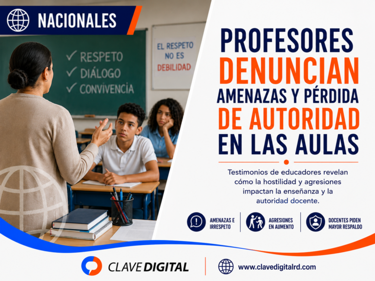 Profesores alertan sobre amenazas y pérdida de autoridad dentro de las aulas