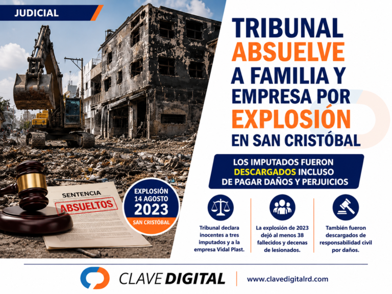 Tribunal absuelve a propietarios de Vidal Plast por explosión de San Cristóbal