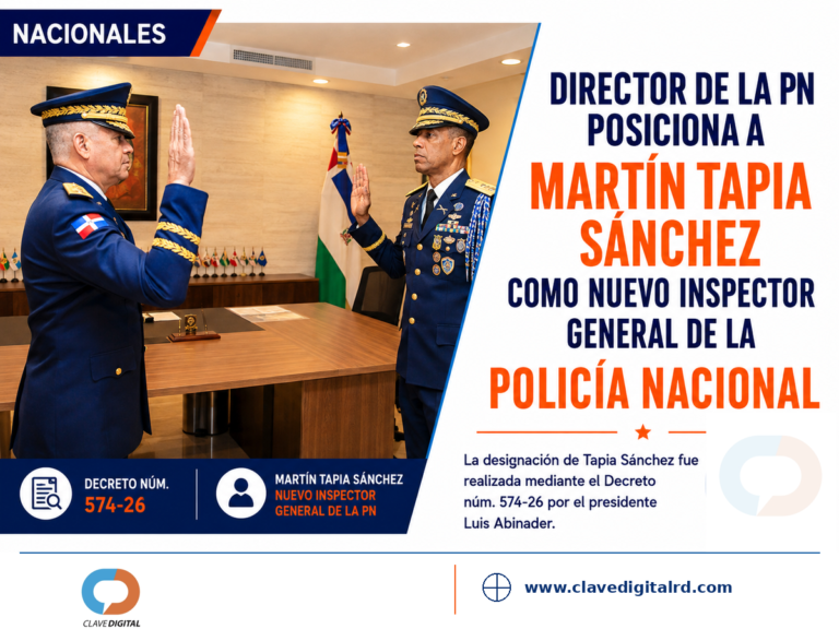 Martín Tapia Sánchez asume como nuevo inspector general de la Policía Nacional