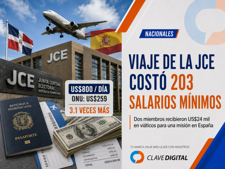 JCE destinó más de RD$2 millones a viaje de dos miembros a España