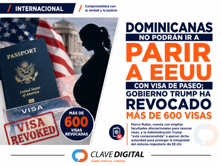 EE. UU. endurece medidas contra el “turismo de nacimiento” y revoca más de 600 visas