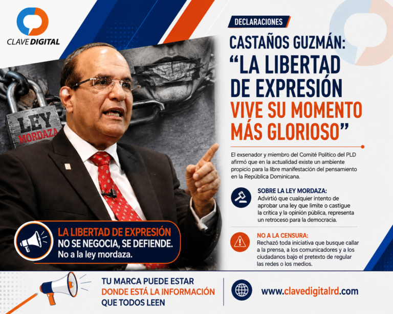 Castaños Guzmán: “La libertad de expresión vive su momento más glorioso”