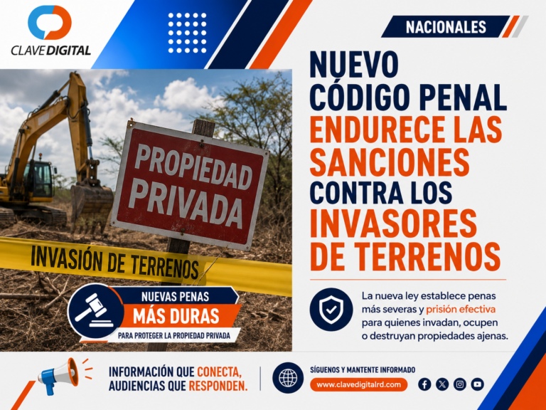 Nuevo Código Penal endurece las sanciones contra los invasores de terrenos