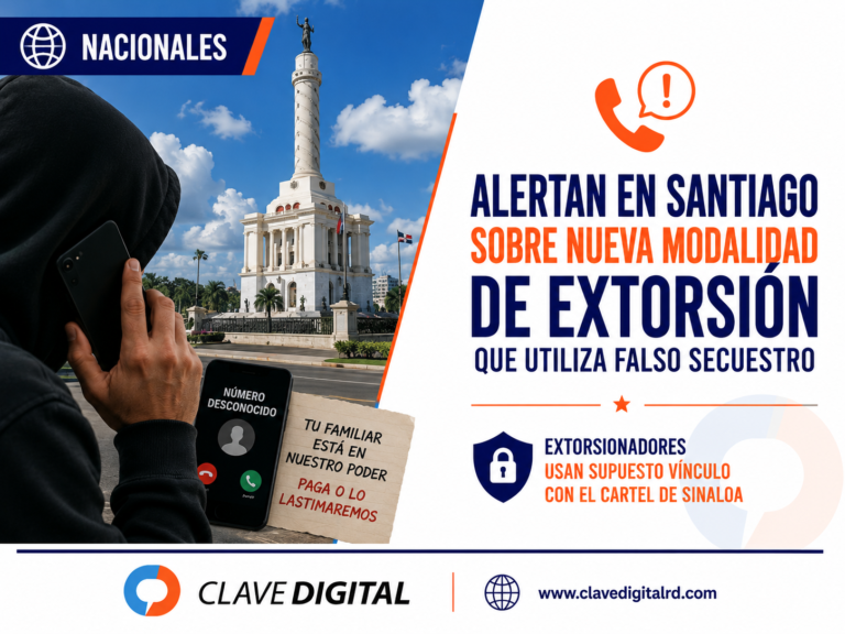 Alertan en Santiago sobre nueva modalidad de extorsión mediante falsos secuestros