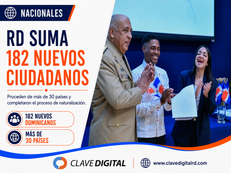 República Dominicana incorpora a 182 nuevos ciudadanos tras proceso de naturalización