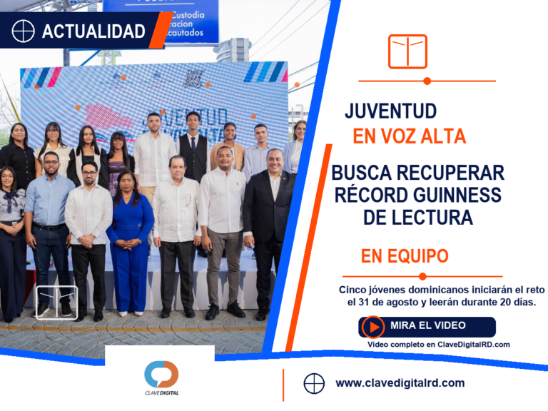 Jóvenes dominicanos se preparan para reconquistar récord mundial de lectura